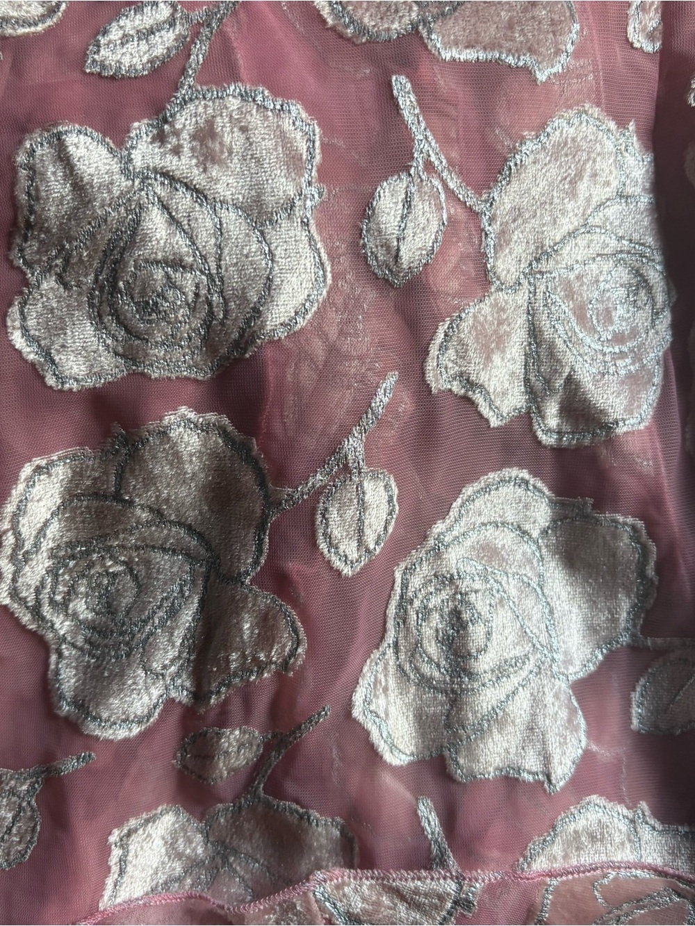 For Love & Lemons Pink Rose Blouse- Size Small- Fairy Floral Feminine Top - Picture 11 of 11